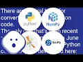 A tool to convert MATLAB code to Python