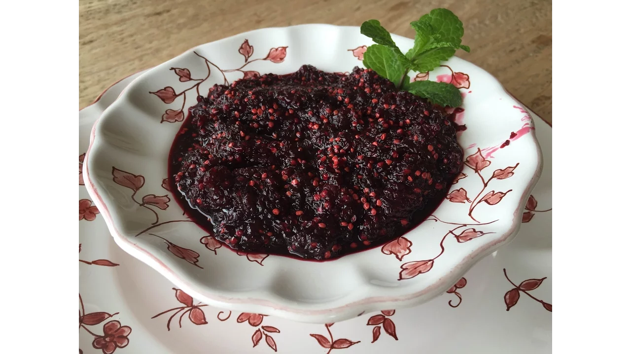Receita Italiana de Geleia de Amora Caseira