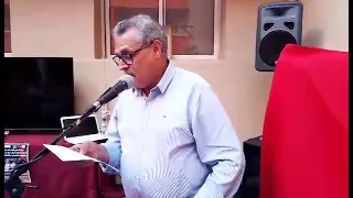 مشاركة احمد الكرش بقصيدة   الجورة بين البارح واليوم   المناسبة حفل توقيع اغنية من تأليف خالد فلان   دندنها