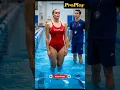 Lagu OMG 😱 Tallest female Swimmer in 🇺🇸 #shorts #tallwoman #swimming #ai