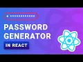 Password Generator Application in React