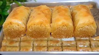 اصابع الجلاش بالكنافه بشكل احترافي ف5دقايق بس هتعمليها احسن من الجاهزه بكل سهوله هتنبهري بجمالها 