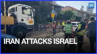 Missiles Seen Over Israel as Iran Launches New Attack | Middle East News