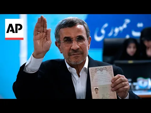 Download MP3 Iran’s former President Mahmoud Ahmadinejad registers for presidential election