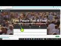How to use Fast people search