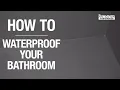 How To Waterproof Your Bathroom - Bunnings Warehouse Step-by-Step Guide