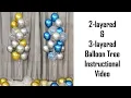 Set-up Instruction 2-layered and 3-layered Balloon Tree Instructional Sophinstocks