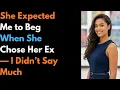 Lagu She Expected Me to Beg When She Chose Her Ex — I Didn’t Say Much   #cheating