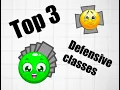 TOP 3 BEST DEFENSIVE TANKS DIEP IO