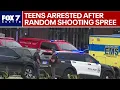 2 teens arrested after random Austin shooting spree