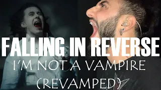 Download FALLING IN REVERSE - I'M NOT A VAMPIRE (REVAMPED) - VOCAL COVER by OMAR HAGE MP3