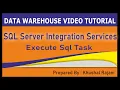 USE OF EXECUTE SQL TASK IN SSIS