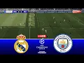 🔴Live : Real Madrid vs Manchester City - UEFA Champions League 25/26 | Pes 21 Gameplay