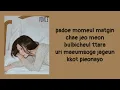 BOL4 - 황금기 (Golden Hour) (lyrics)