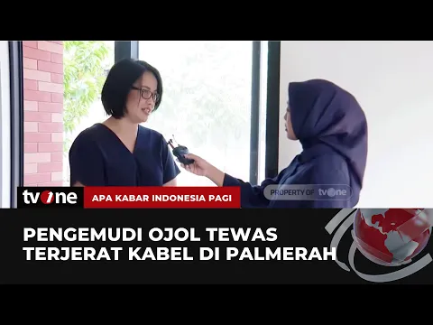 Pengemudi Ojek Online Tewas Terjerat Kabel