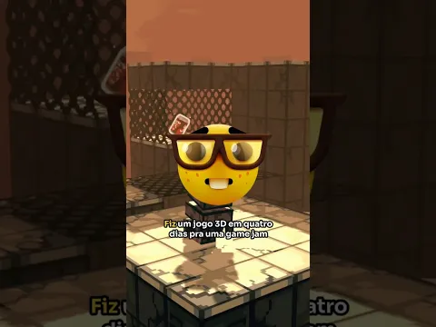 FIZ UM JOGO 3D EM 4 DIAS #gamedev #godot