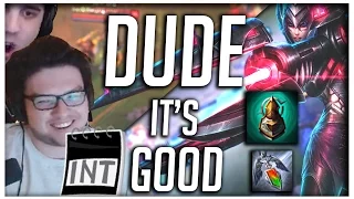 TRUST ME! I'M NOT INTING! • Dyrus ft. IWDominate & Caitlyn Support