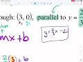 Kuta Tutorial parallel and perpendicular lines using point-slope