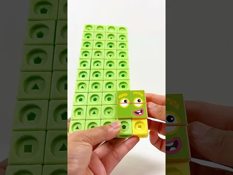 Numberblocks Mathlink Cubes 43 Official Building #numberblocks