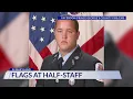 Gov Moore orders flags to fly at half-staff for fallen PGFD firefighter