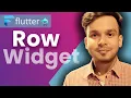 Row Widget in Flutter Flutter Tutorials in Hindi