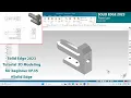 Solid Edge 2023 Tutorial - 3D Modeling for beginner EP 35