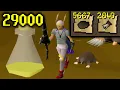 Creating a lifetime supply of Saradomin Brews UIM