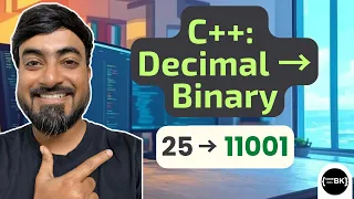 C Program - Convert Decimal to Binary