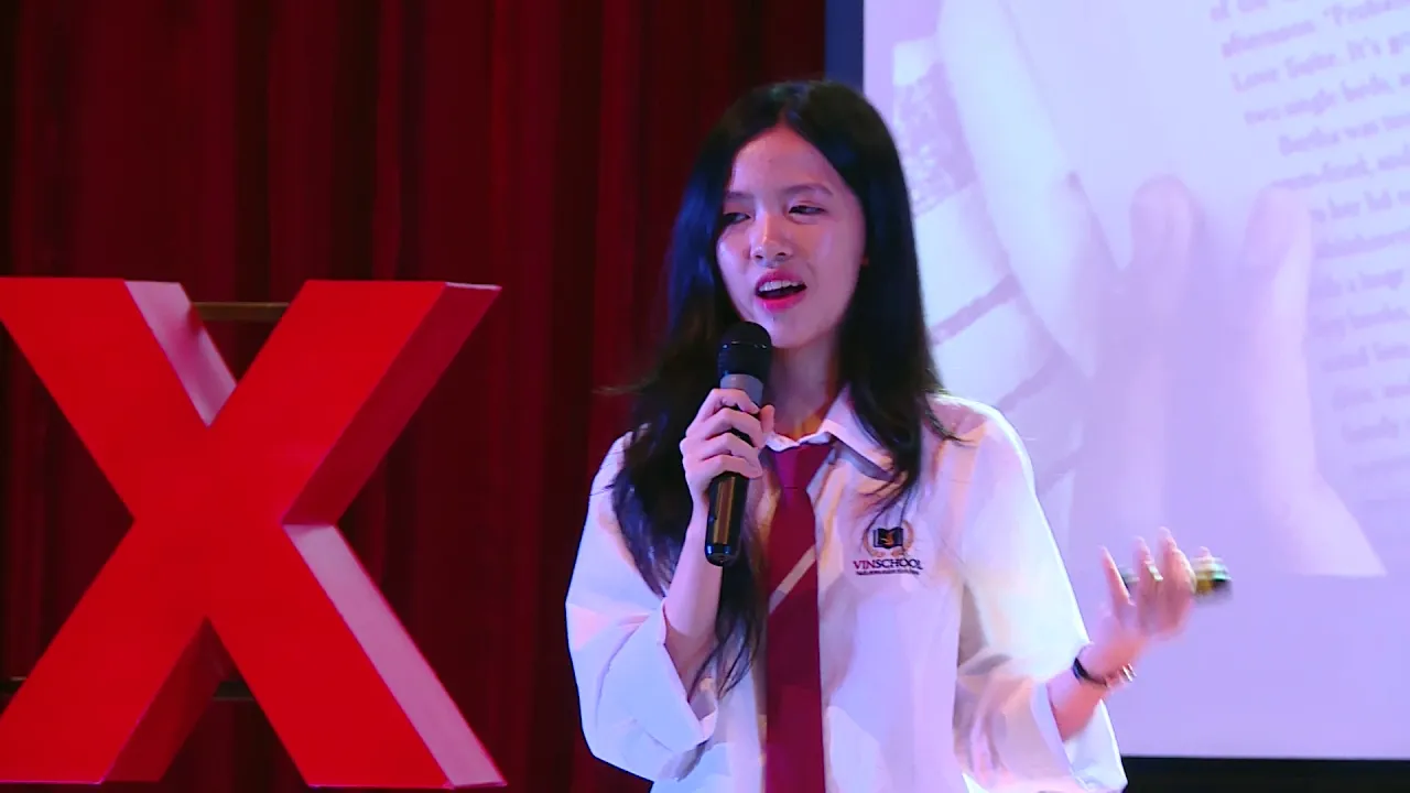 Outline Video Readers are Leaders | Phuong Anh Nguyen Ngoc | TEDxVinschoolHanoi