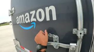 My first job as a no experienced driver with Amazon Relay Local Drop Hook