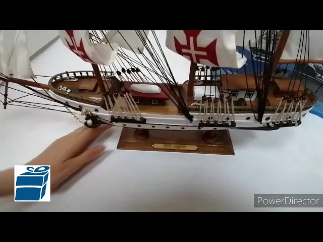 Видео-обзор Модель парусника 'Сагрес' 55 см