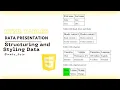Unleashing the Power of HTML Tables Organize and Present Data with Ease