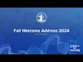 San Jose State University 2024 Fall Address