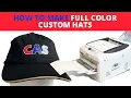 How To Make Full Color Custom Hats DigitalHeat FX