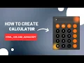 How To Create Calculator Using Html Css And Javascript ApnaCollegeOfficial