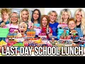 Download Lagu LAST DAY OF SCHOOL LUNCH with my 9 KiDS!! Will this be our LAST lunch?! 🥲
