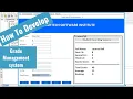 Grade Management System in Java With Beautiful Interface Part 2