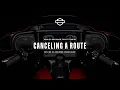 How to Cancel an Active Route using Skyline OS 2024 Harley-Davidson Street Glide