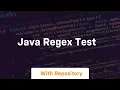 java regex test