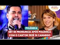 Lagu SBT se pronuncia após polêmica com Zezé Di Camargo | Melhor da Tarde