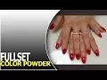 Fullset Color Powder Acrylic Nails Regal Nails Salon