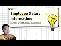 EMPLOYEE SALARY INFORMATION VB GUI