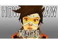 Draw Tracer Overwatch - Quick Simple Easy How To Steps For Beginners 20
