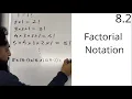Edexcel AS level Maths 8 2 Factorial Notation