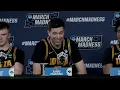 Iowa Postgame Press Conference 2026 Men s Second Round
