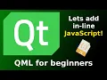 QML adding in-line JavaScript - Udemy