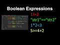 Boolean Expressions Java - AP Computer Science A