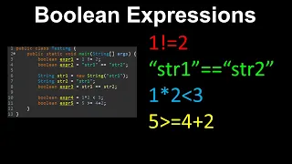 Boolean Expressions Java - AP Computer Science A