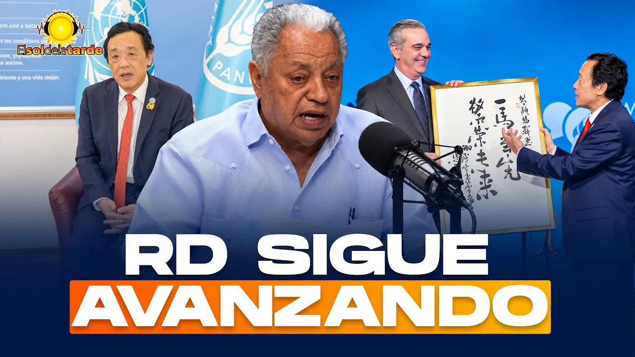 ABINADER RECIBE RECONOCIMIENTO DE LA FAO! RD SALE DEL MAPA DEL HAMBRE