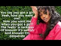 The weekend-SZA lyrics